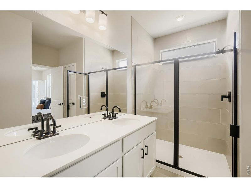 Furnished interior view inside a new home in Country Club Reserve, Fort Collins (Image 13).