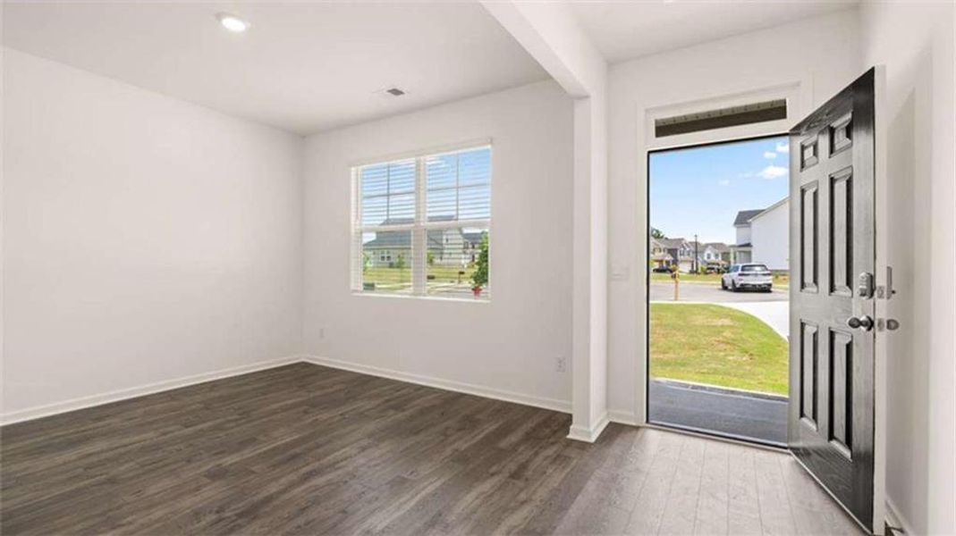 Spacious, unfurnished interior of a new home in Brooks Village, Dacula (Image 35).