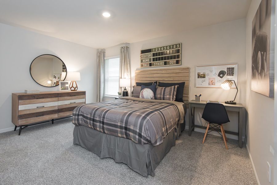 Furnished interior view inside a new home in Harmony Manor, Fairburn (Image 15).