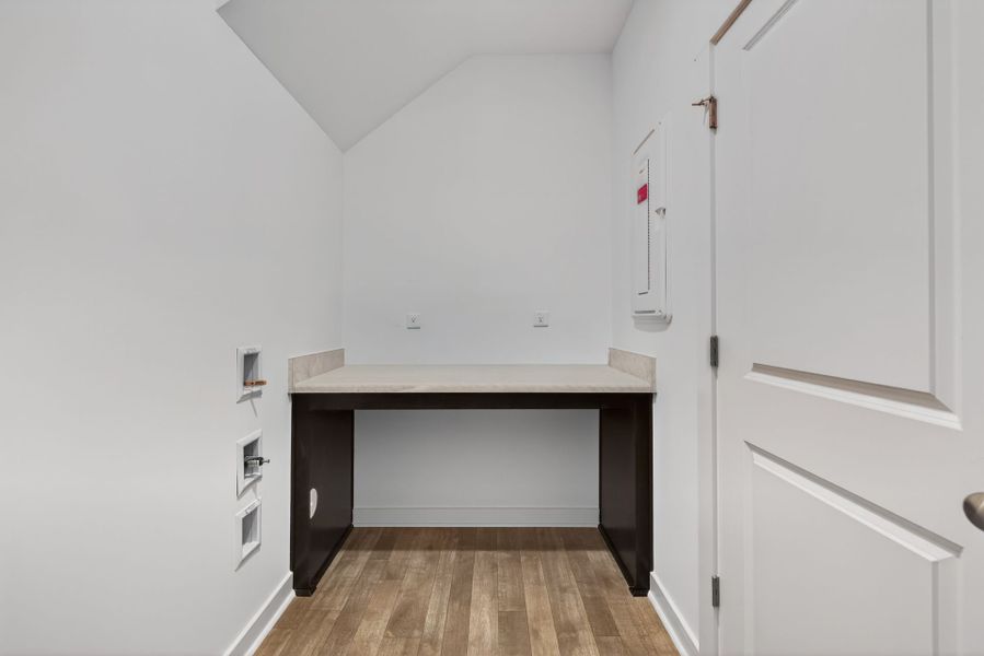 Furnished interior view inside a new home in Copper Ridge at Flowers Plantation, Clayton (Image 28).