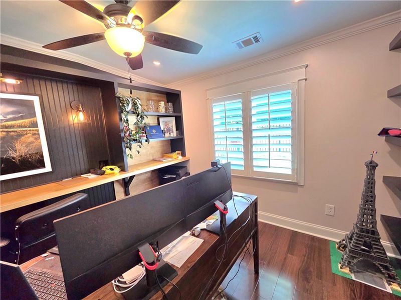 Furnished interior view inside a new home in , Buford (Image 15).