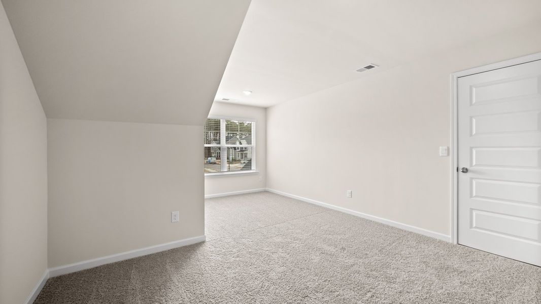Spacious, unfurnished interior of a new home in The Gates at Pates Creek, Hampton (Image 24). Spacious, unfurnished interior of a new home in The Gates at Pates Creek, Hampton (Image 24).