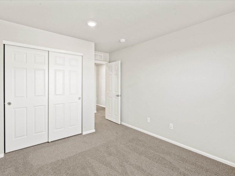 The Monarch floorplan interior image taken at a Meritage Homes community in Colorado Springs.