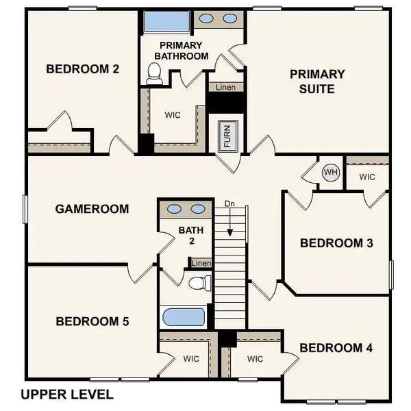 2D floor plan layout of this home in Southfield, Bonaire, GA (Image 2). 2D floor plan layout of this home in Southfield, Bonaire, GA (Image 2).
