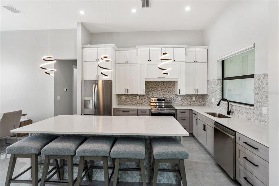 Furnished interior view inside a new home in , Port Charlotte (Image 11). Furnished interior view inside a new home in , Port Charlotte (Image 11).