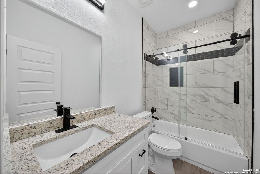 Furnished interior view inside a new home in , Somerset (Image 8).