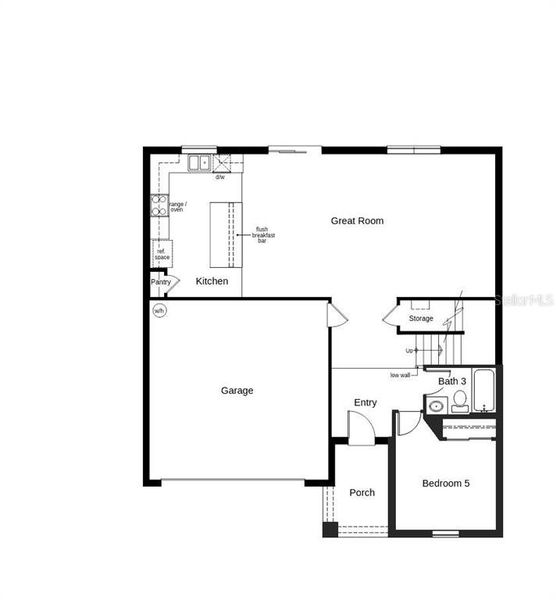 2D floor plan layout of this home in , Hudson, FL (Image 3). 2D floor plan layout of this home in , Hudson, FL (Image 3).