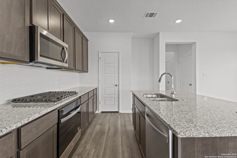 Furnished interior view inside a new home in Ladera, San Antonio (Image 12). Furnished interior view inside a new home in Ladera, San Antonio (Image 12).