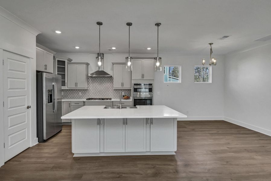 Furnished interior view inside a new home in Clubside Reserve at Summerlake, Lexington (Image 12).