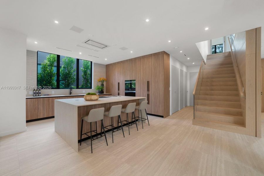 Furnished interior view inside a new home in , Miami (Image 15).
