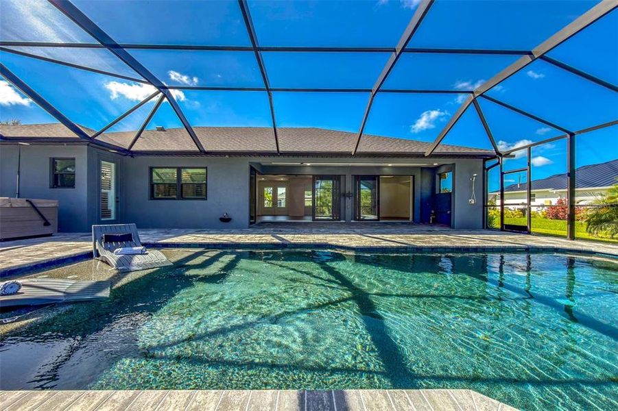 Exterior details and patio area of a home in , Rotonda West (Image 29).