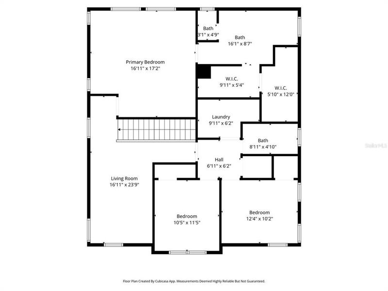 2D floor plan layout of this home in , St. Petersburg, FL (Image 6).