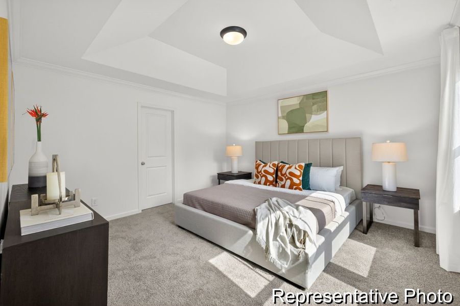 Furnished interior view inside a new home in Colvin Park, Rock Hill (Image 10).