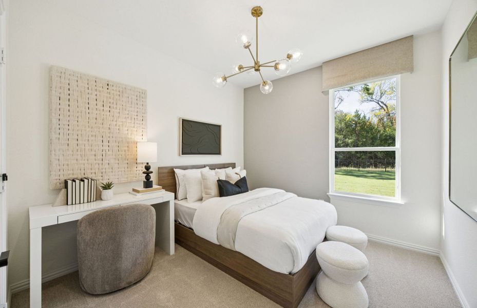 Furnished interior view inside a new home in Del Webb at Trinity Falls, McKinney (Image 7).