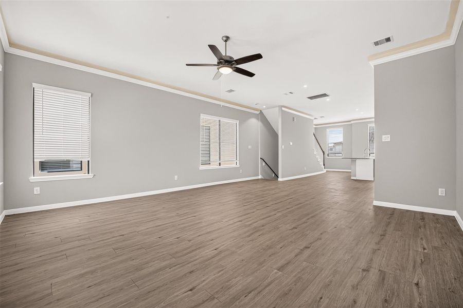 Spacious, unfurnished interior of a new home in , Houston (Image 25). Spacious, unfurnished interior of a new home in , Houston (Image 25).