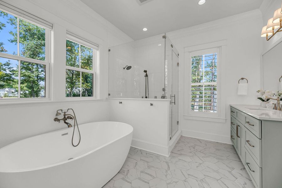 Furnished interior view inside a new home in , Mount Pleasant (Image 50). Furnished interior view inside a new home in , Mount Pleasant (Image 50).