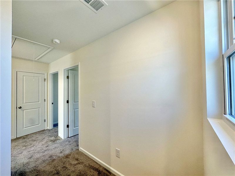 Spacious, unfurnished interior of a new home in Champions Village at Cherry Hill, Pendleton (Image 20).