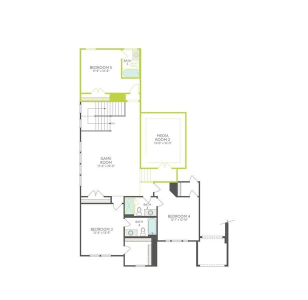 2D floor plan layout of this home in , Cypress, TX (Image 6). 2D floor plan layout of this home in , Cypress, TX (Image 6).