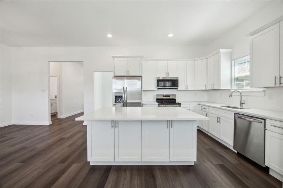 Furnished interior view inside a new home in , Dallas (Image 9).