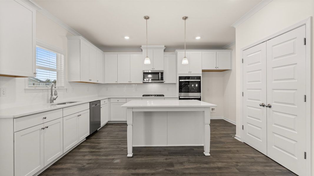 Furnished interior view inside a new home in The Gates at Pates Creek, Hampton (Image 7).