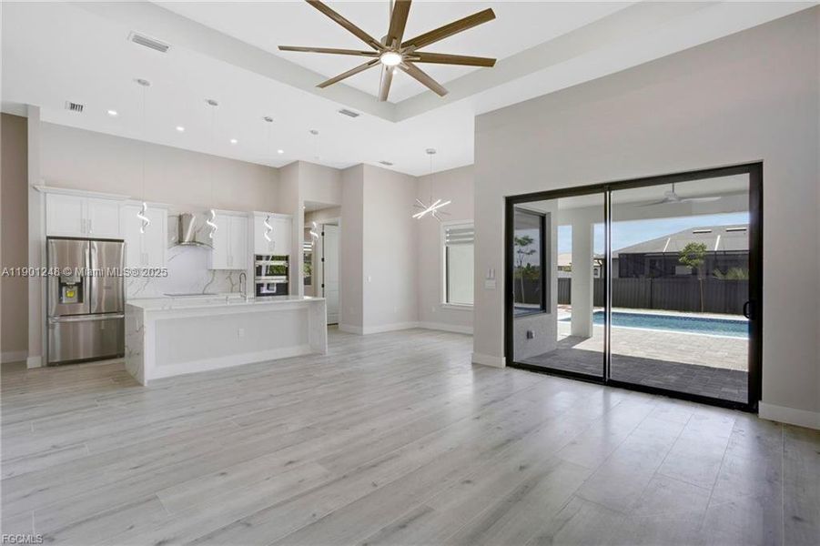 Spacious, unfurnished interior of a new home in , Cape Coral (Image 32). Spacious, unfurnished interior of a new home in , Cape Coral (Image 32).