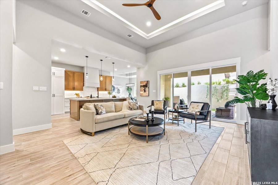 Furnished interior view inside a new home in , San Antonio (Image 30).