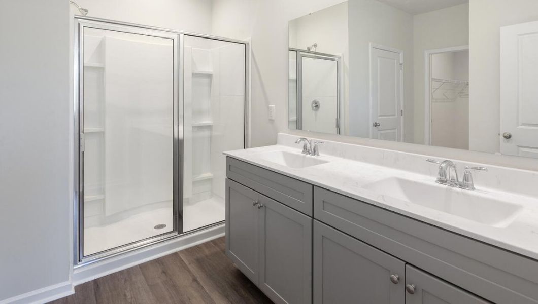 Furnished interior view inside a new home in Bella Point, Bolivia (Image 8).