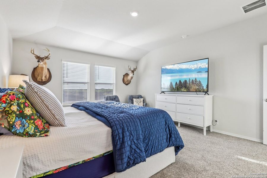 Furnished interior view inside a new home in The Links at River Bend, Floresville (Image 11). Furnished interior view inside a new home in The Links at River Bend, Floresville (Image 11).