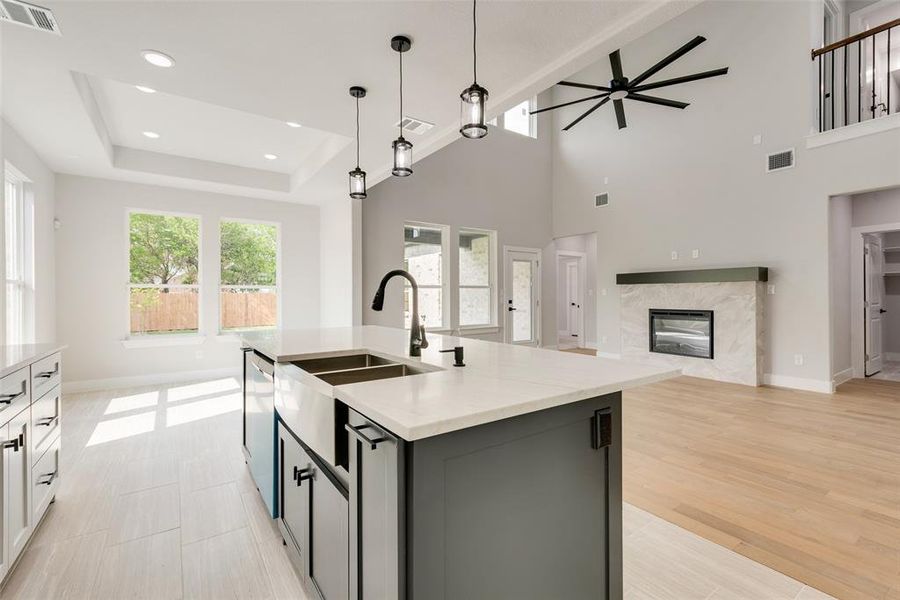 Furnished interior view inside a new home in , Rowlett (Image 4). Furnished interior view inside a new home in , Rowlett (Image 4).