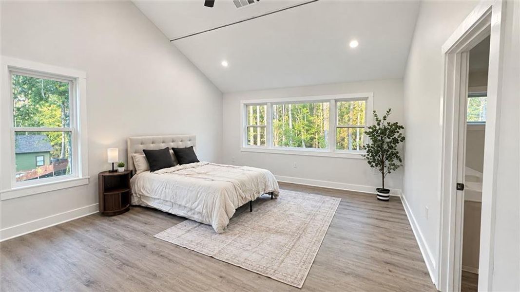 Furnished interior view inside a new home in , Winston (Image 11).