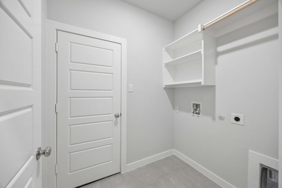Utility in the Birch home plan by Trophy Signature Homes – REPRESENTATIVE PHOTO
