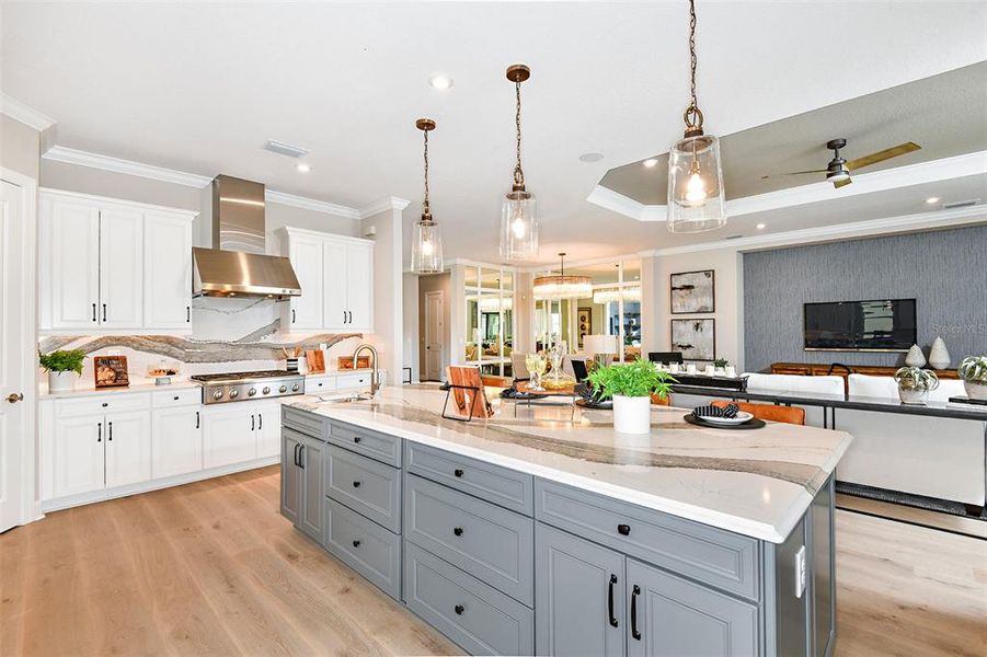 Furnished interior view inside a new home in Esplanade at Skye Ranch, Sarasota (Image 12). Furnished interior view inside a new home in Esplanade at Skye Ranch, Sarasota (Image 12).