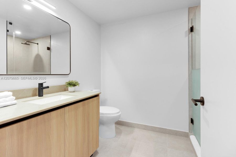 Furnished interior view inside a new home in , Miami (Image 9). Furnished interior view inside a new home in , Miami (Image 9).