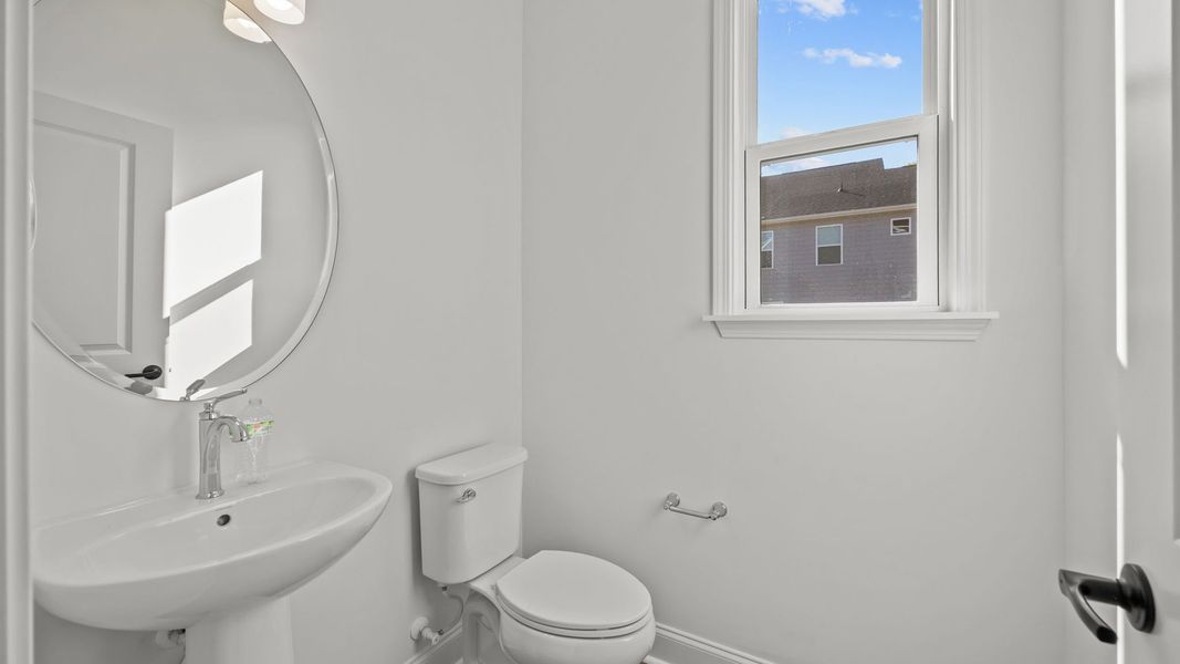 Furnished interior view inside a new home in Farms at Bellingham, Mooresville (Image 4).