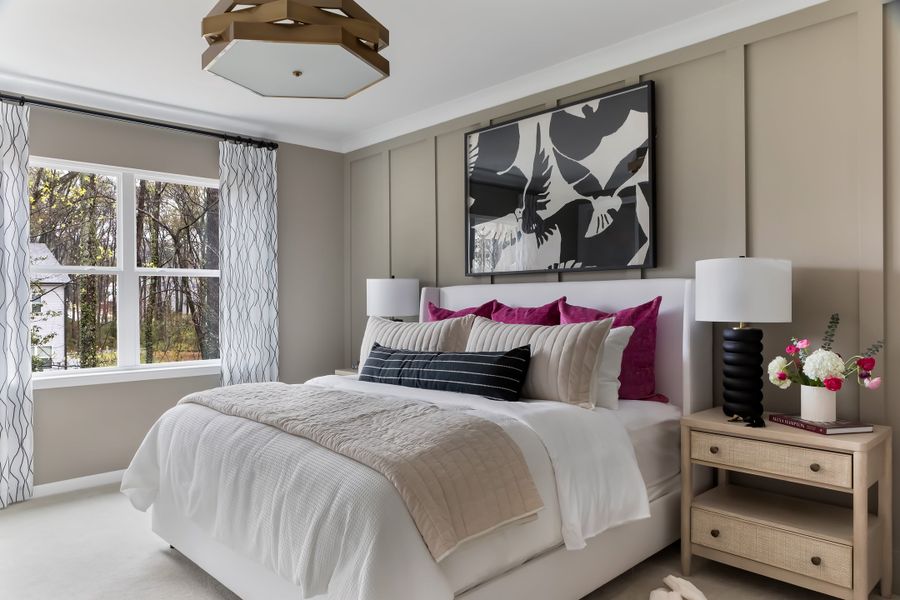 Furnished interior view inside a new home in Fifteen 15 Cannon, Charlotte (Image 9).
