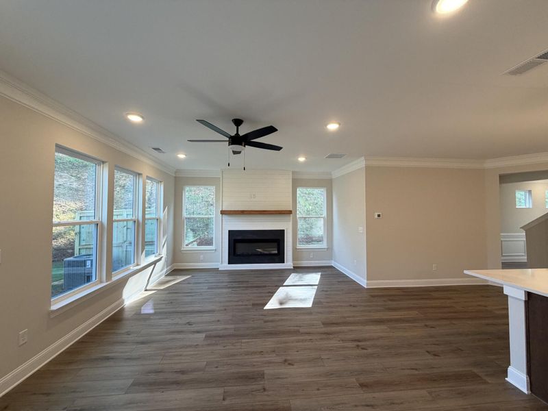 Spacious, unfurnished interior of a new home in Villas at Dawsonville Townhomes, Dawsonville (Image 9).