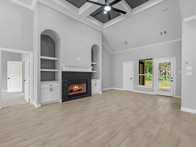 Furnished interior view inside a new home in , Dayton (Image 8).