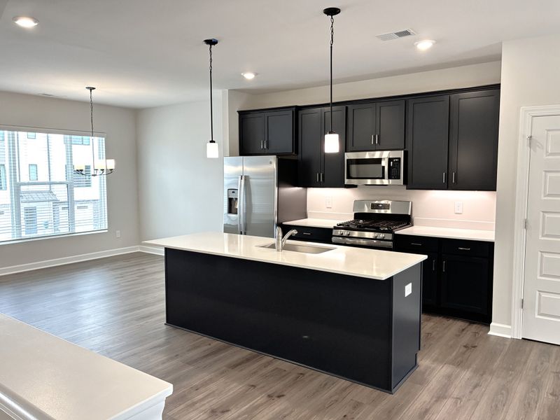 Furnished interior view inside a new home in Holly View, Greenville (Image 9). Furnished interior view inside a new home in Holly View, Greenville (Image 9).