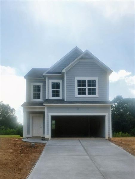 Front exterior of a new home in , Calhoun, GA, highlighting curb appeal (Image 2). Front exterior of a new home in , Calhoun, GA, highlighting curb appeal (Image 2).