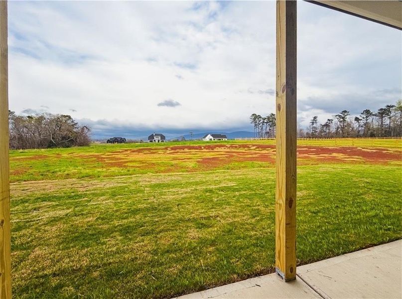 Exterior details and patio area of a home in , Rydal (Image 35).