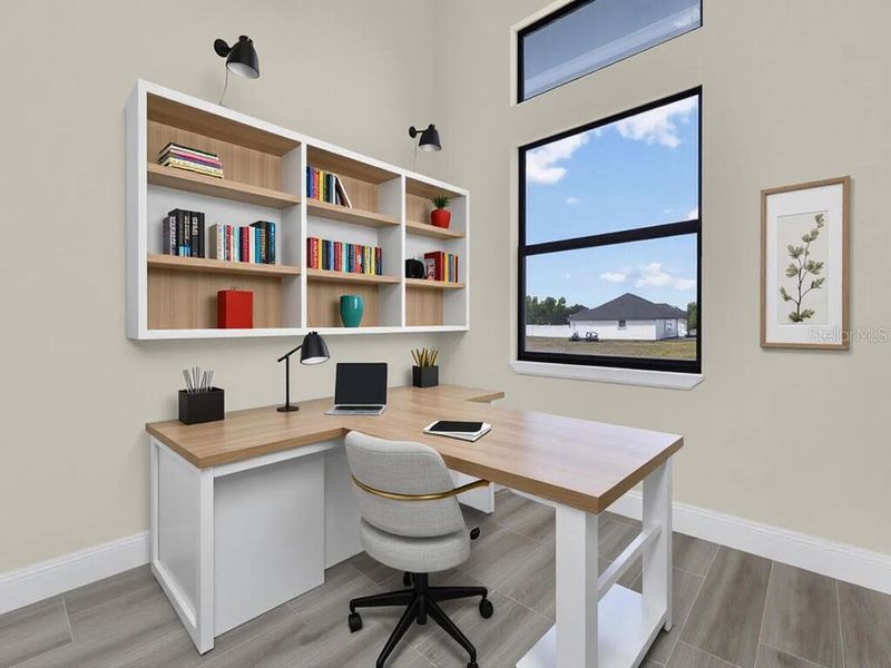 Furnished interior view inside a new home in , Cape Coral (Image 13).