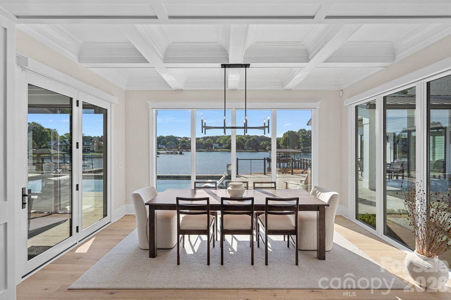 Furnished interior view inside a new home in , Cornelius (Image 32).