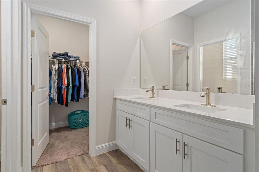 Furnished interior view inside a new home in , San Antonio (Image 15).