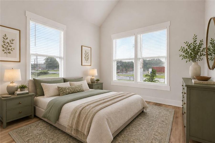 Furnished interior view inside a new home in , Norcross (Image 31). Furnished interior view inside a new home in , Norcross (Image 31).