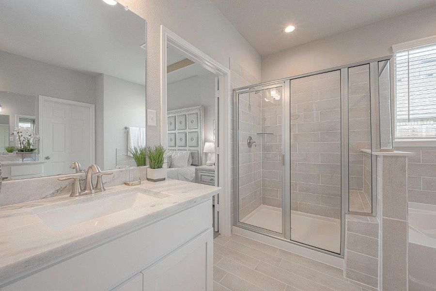 Furnished interior view inside a new home in Grand Magnolia, Magnolia (Image 28).