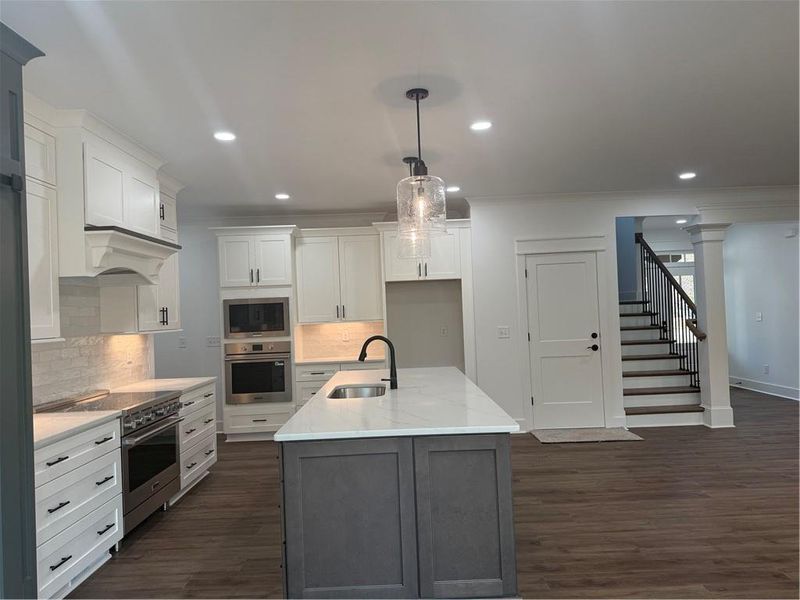 Furnished interior view inside a new home in , Waleska (Image 5). Furnished interior view inside a new home in , Waleska (Image 5).