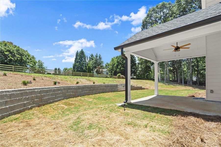 Exterior details and patio area of a home in , Cumming (Image 32). Exterior details and patio area of a home in , Cumming (Image 32).