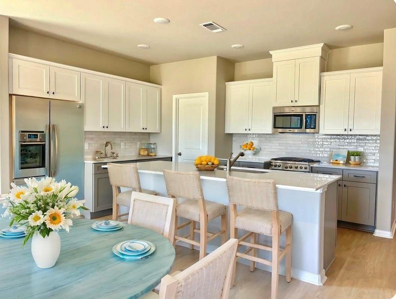 Furnished interior view inside a new home in , Palacios (Image 27). Furnished interior view inside a new home in , Palacios (Image 27).