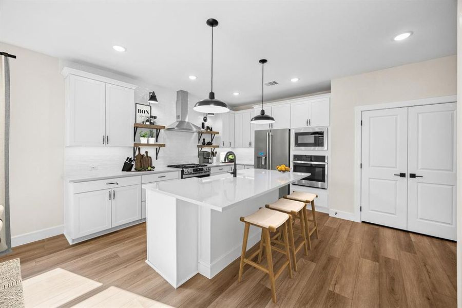 Furnished interior view inside a new home in Heritage Ranch, Sherman (Image 12). Furnished interior view inside a new home in Heritage Ranch, Sherman (Image 12).