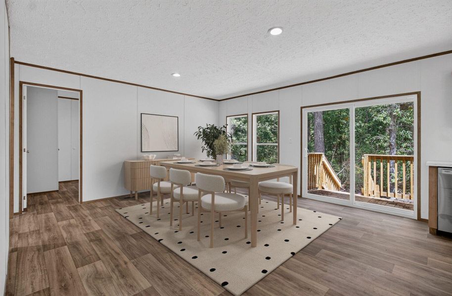 Furnished interior view inside a new home in , Walterboro (Image 17).